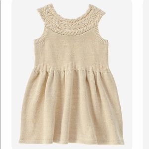 Crazy 8 Gold Sweater Dress